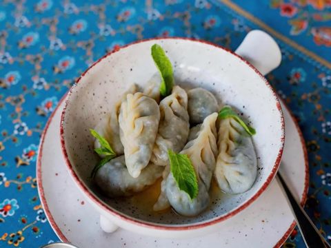 Вареники с маком и медом