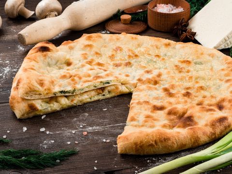 Пирог с картофелем и сыром