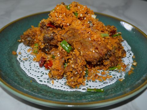 Запеченные свиные ребрышки