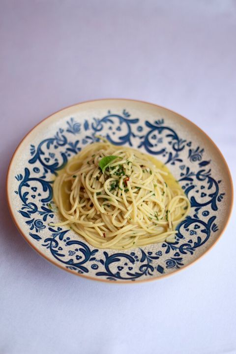 СПАГЕТТИ ОЛИО, АЛИО И ПЕПЕРОНЧИНО / SPAGHETTI OLIO, AGLIO E PEPERONCINO