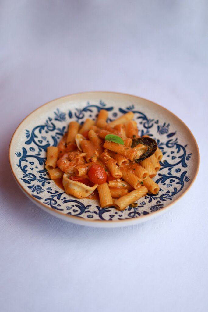 РИГАТОНИ АЛЬ СКОГЛИО / RIGATONI ALLO SCOGLIO