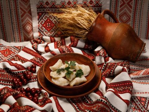 Вареники с куриным мясом