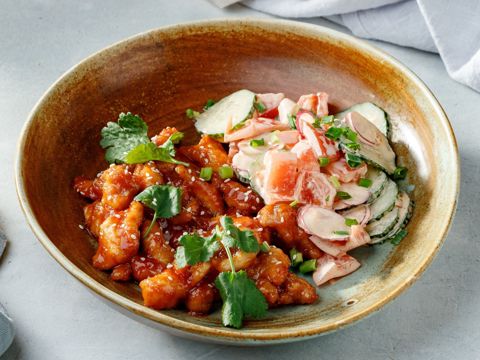 Курица в медовом соусе